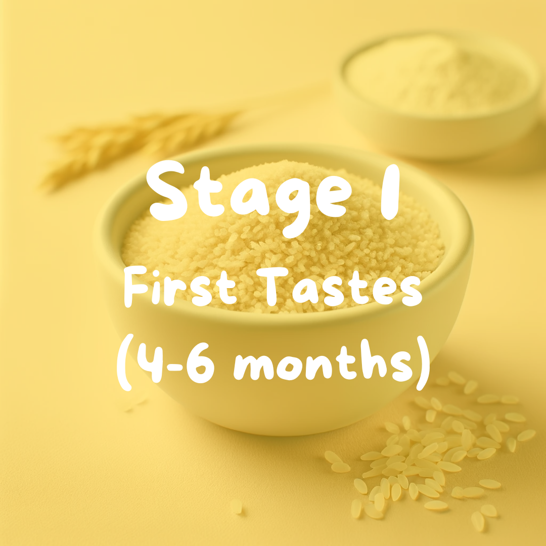 Stage 1 First Tastes (4-6 months)