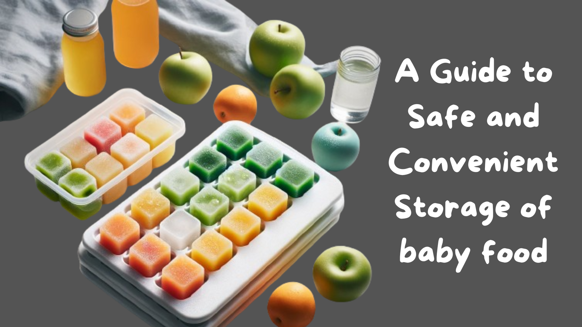 guide to storing baby food